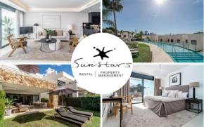 Luxury 3 bedroom townhouse on Marbellas Golden Mile with walking distance Puerto Banus